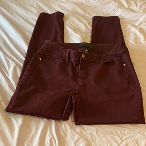 Tinsel Burgundy Denim Pants